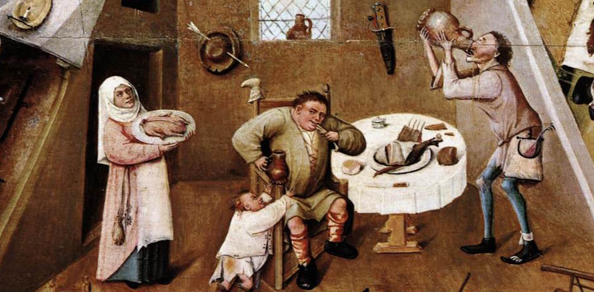 Hieronymus Bosch, The Seven Deadly Sins (detail)